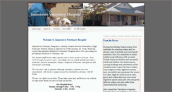 Desktop Screenshot of jamestownveterinaryhospital.com